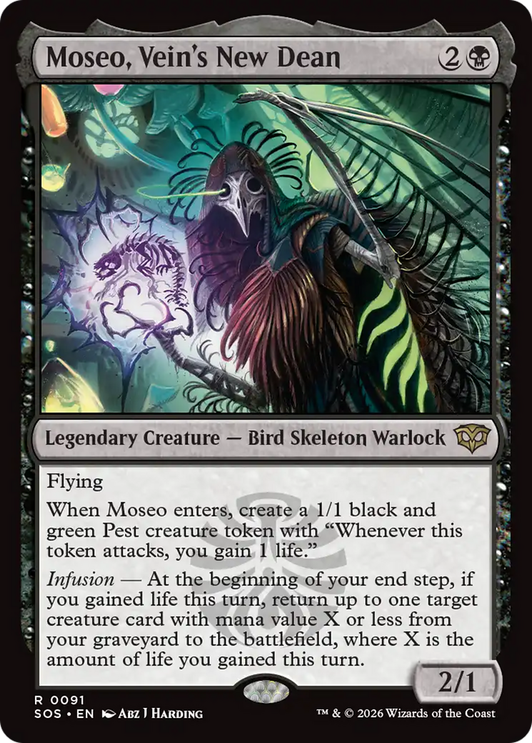 Moseo, Vein's New Dean [Secrets of Strixhaven] | Boutique FDB TCG