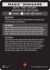Into The Story: Assassin Edition (Magic Minigame) [Assassin's Creed Minigame] | Boutique FDB TCG