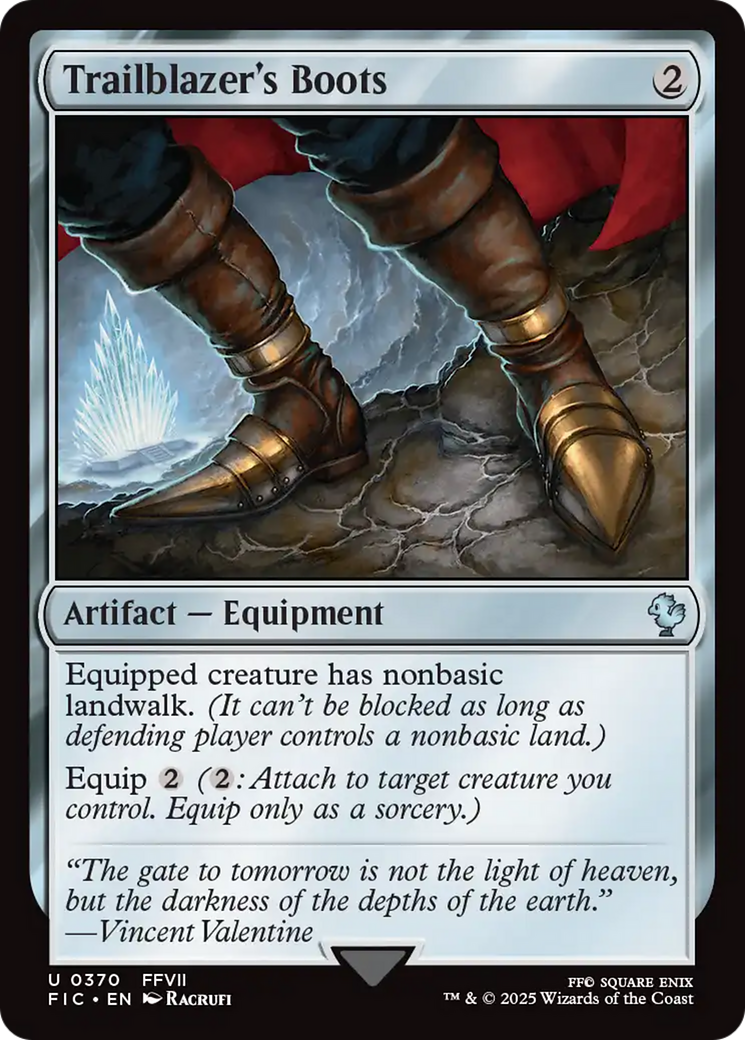 Trailblazer's Boots [FINAL FANTASY Commander] | Boutique FDB TCG