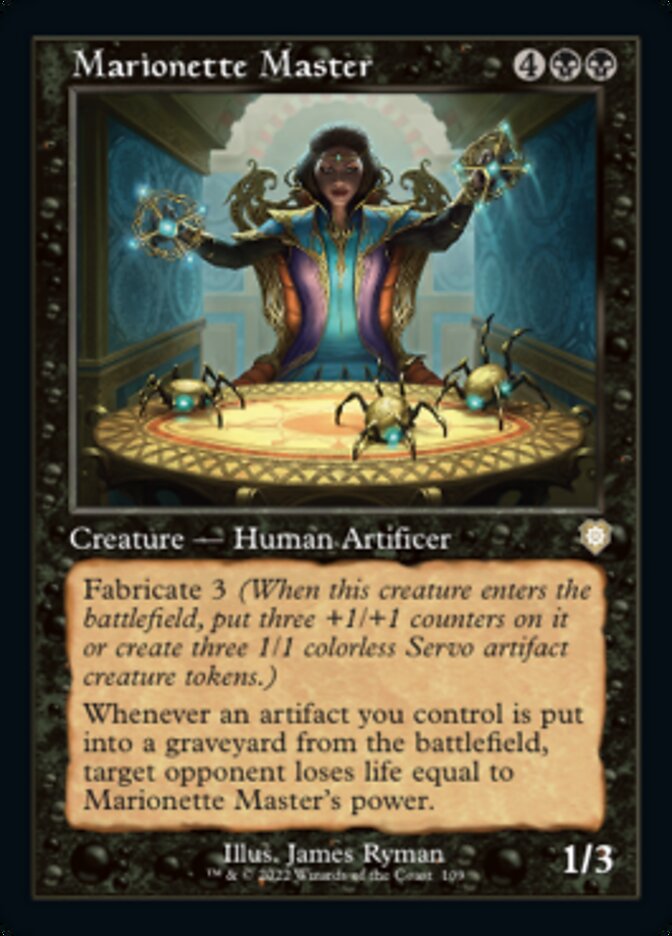 Marionette Master (Retro) [The Brothers' War Commander] | Boutique FDB TCG
