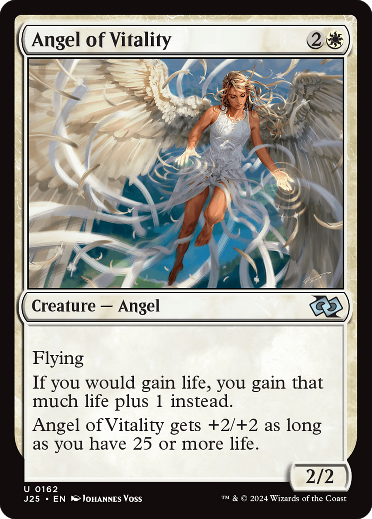 Angel of Vitality [Foundations Jumpstart] | Boutique FDB TCG