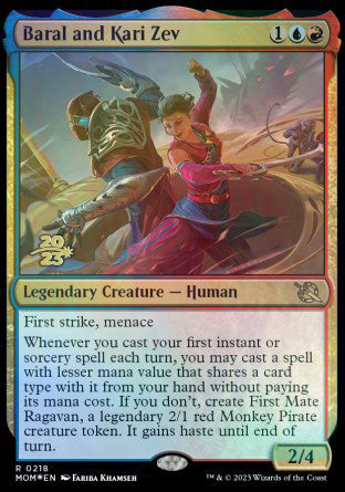 Baral and Kari Zev [March of the Machine Prerelease Promos] | Boutique FDB TCG