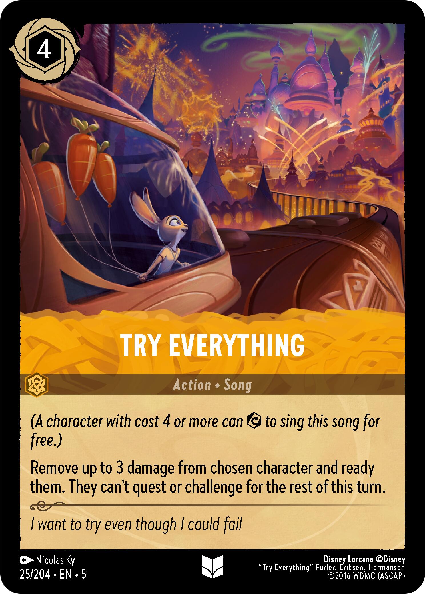 Try Everything (25/204) [Shimmering Skies] | Boutique FDB TCG