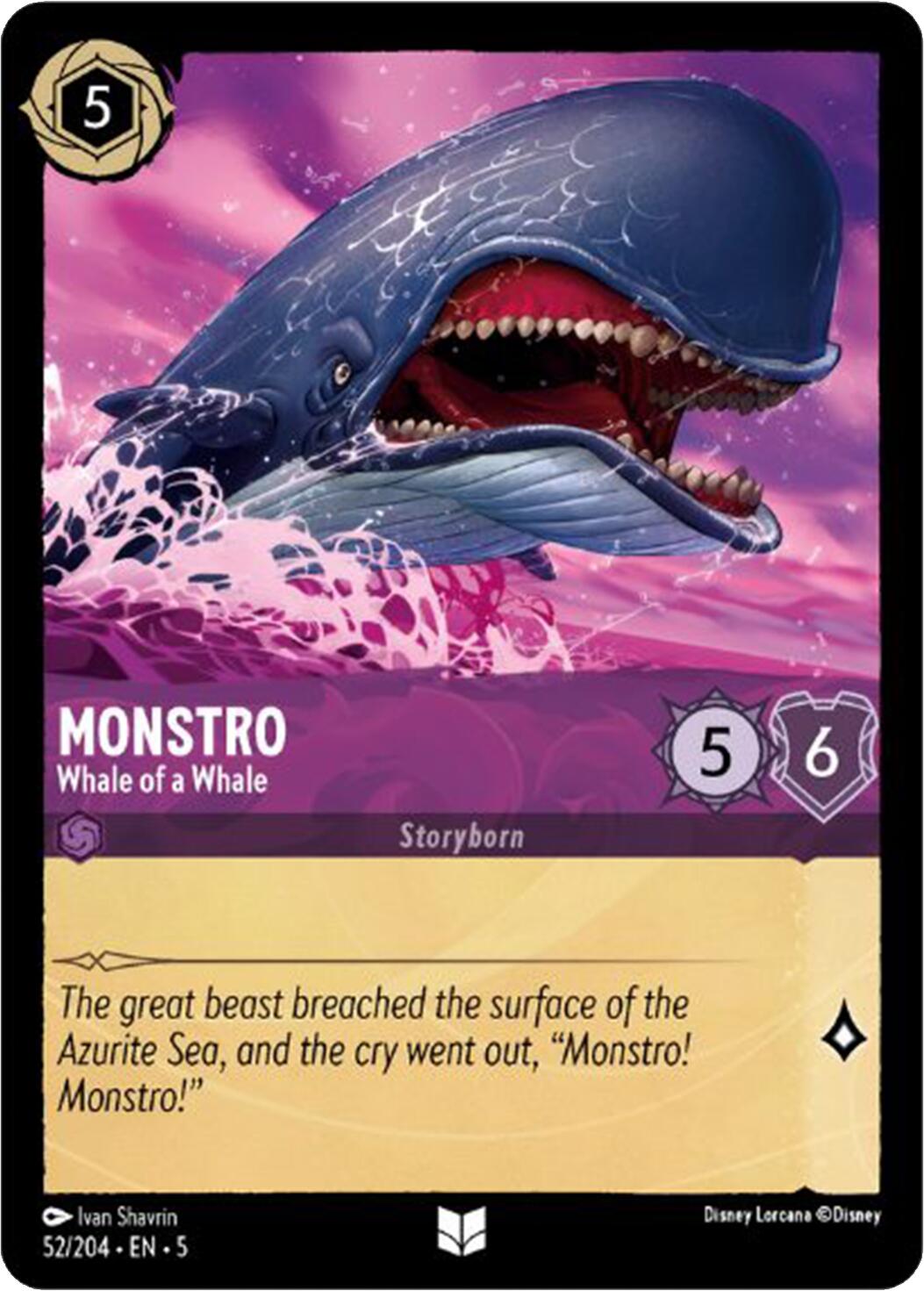 Monstro - Whale of a Whale (52/204) [Shimmering Skies] | Boutique FDB TCG