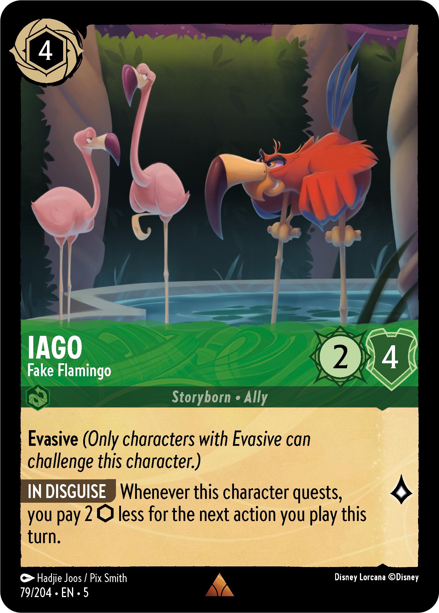 Iago - Fake Flamingo (79/204) [Shimmering Skies] | Boutique FDB TCG