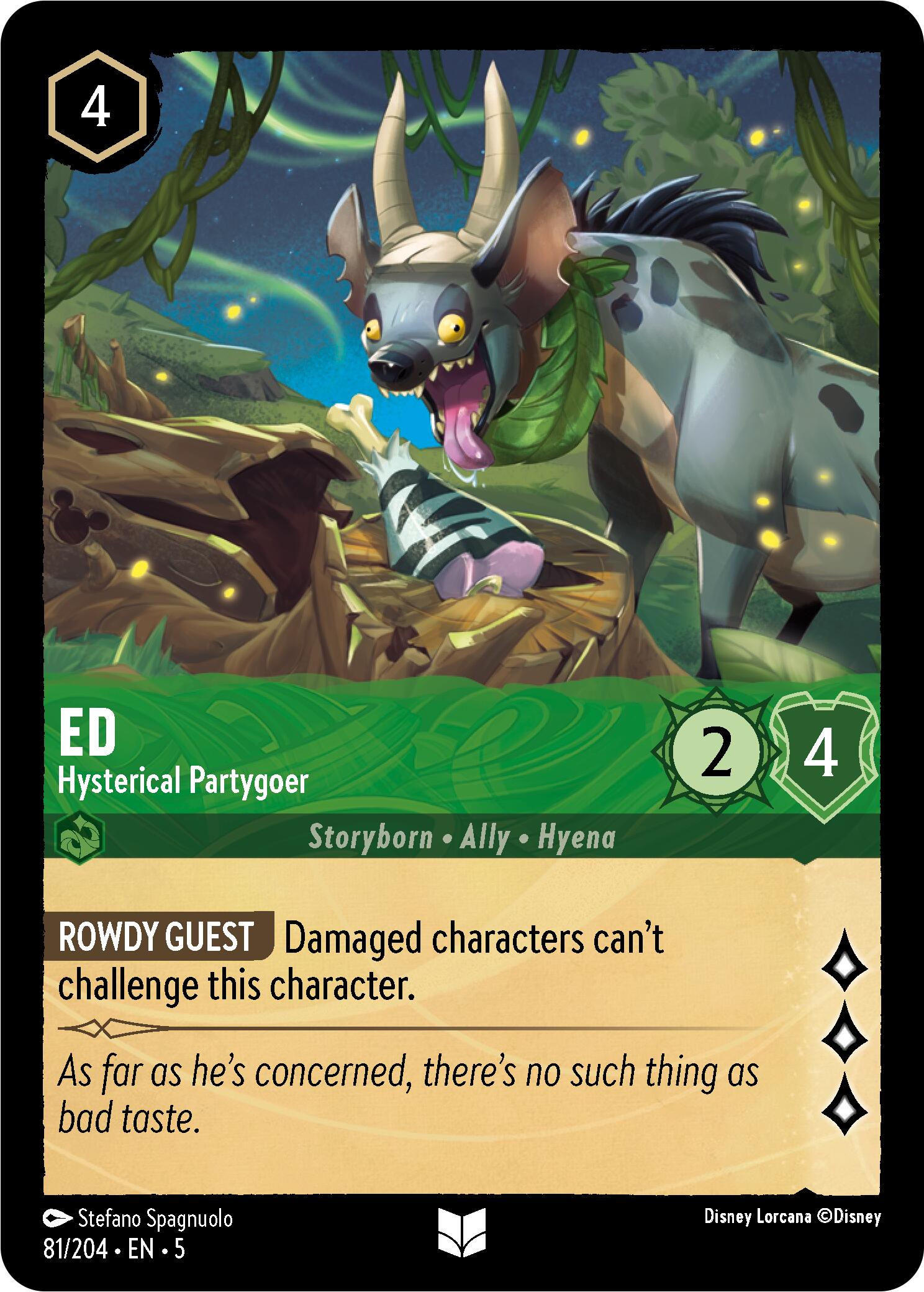 Ed - Hysterical Partygoer (81/204) [Shimmering Skies] | Boutique FDB TCG