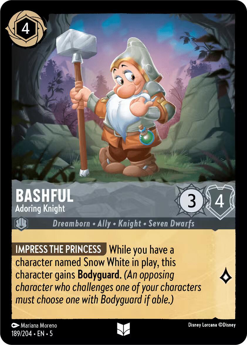 Bashful - Adoring Knight (189/204) [Shimmering Skies] | Boutique FDB TCG