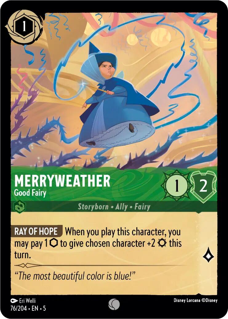 Merryweather - Good Fairy (76/204) [Shimmering Skies] | Boutique FDB TCG