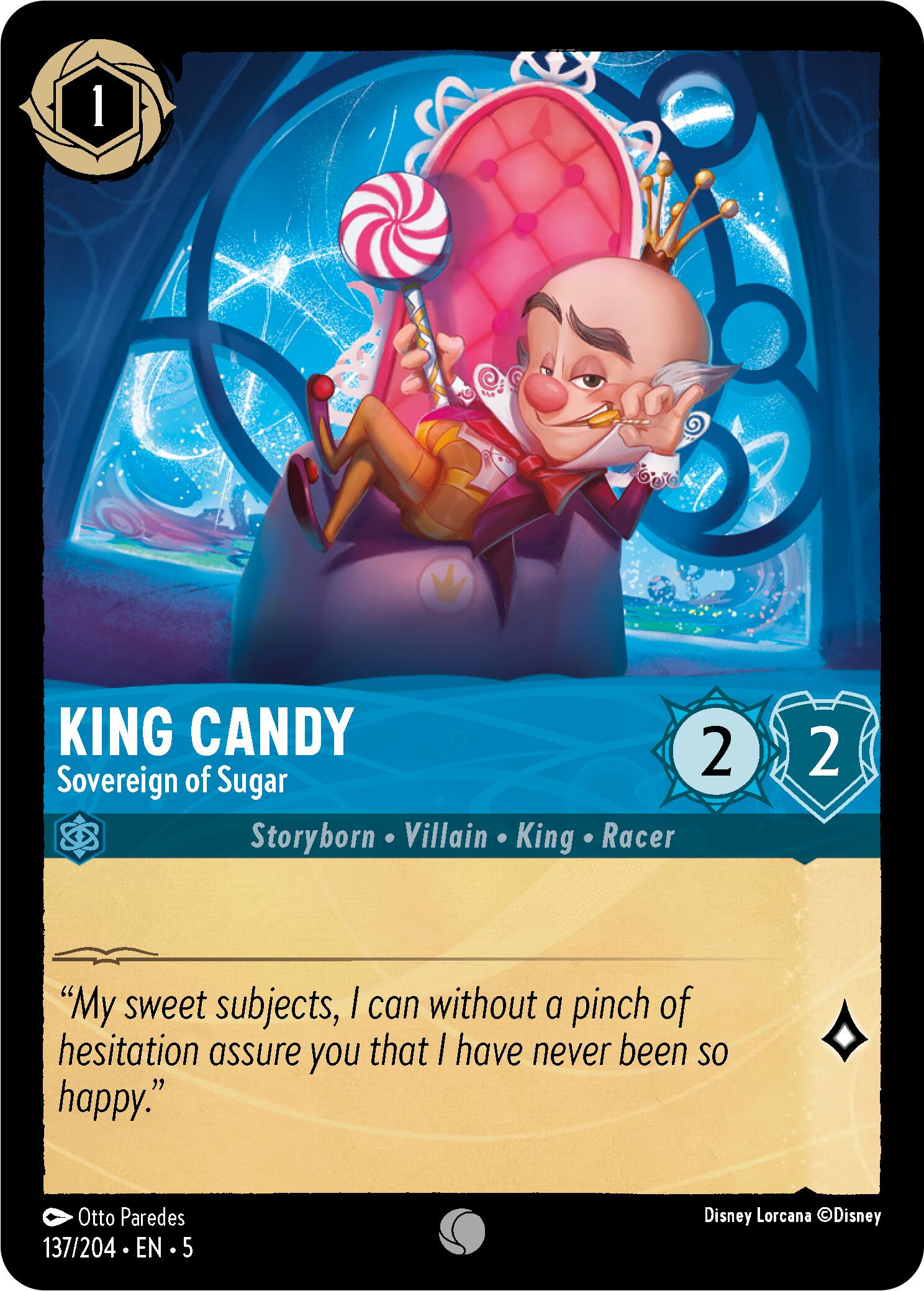 King Candy - Sovereign of Sugar (137/204) [Shimmering Skies] | Boutique FDB TCG