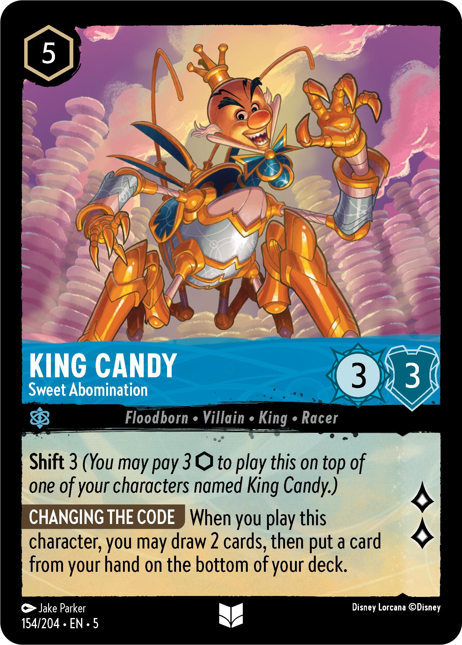 King Candy - Sweet Abomination (154/204) [Shimmering Skies] | Boutique FDB TCG