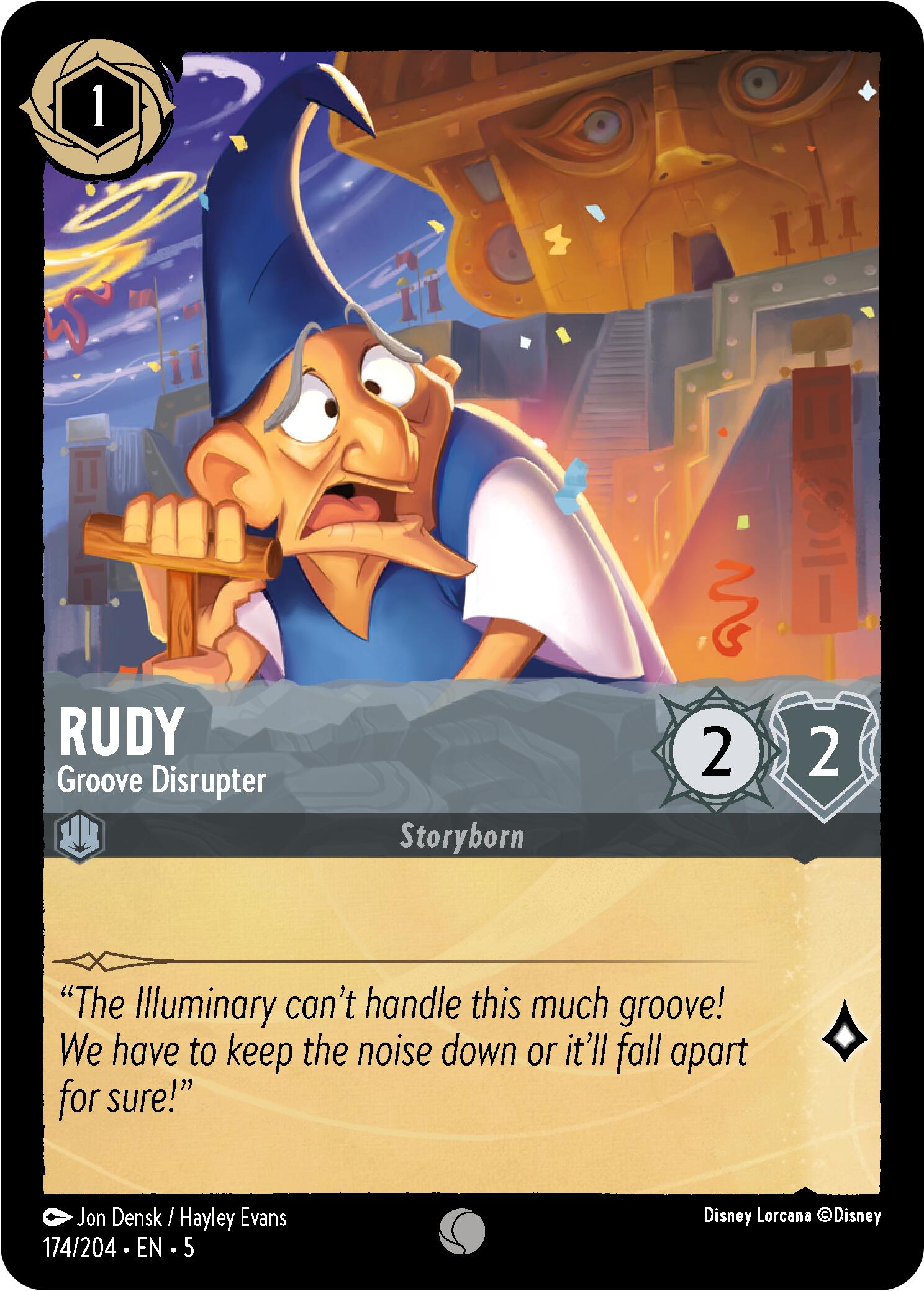 Rudy - Groove Disrupter (174/204) [Shimmering Skies] | Boutique FDB TCG