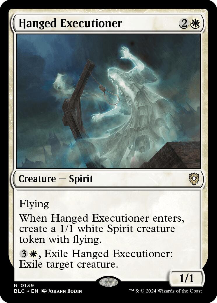 Hanged Executioner [Bloomburrow Commander] | Boutique FDB TCG