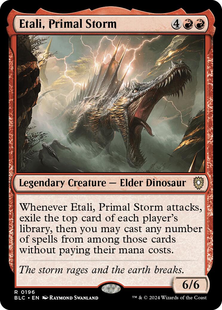 Etali, Primal Storm [Bloomburrow Commander] | Boutique FDB TCG