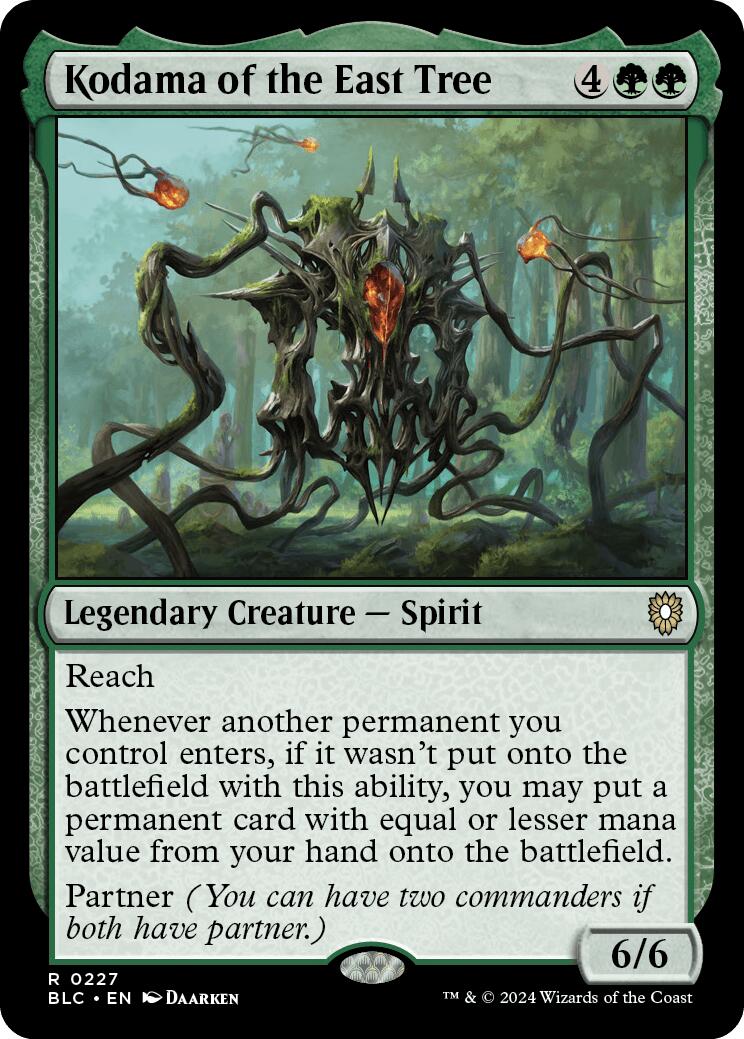 Kodama of the East Tree [Bloomburrow Commander] | Boutique FDB TCG