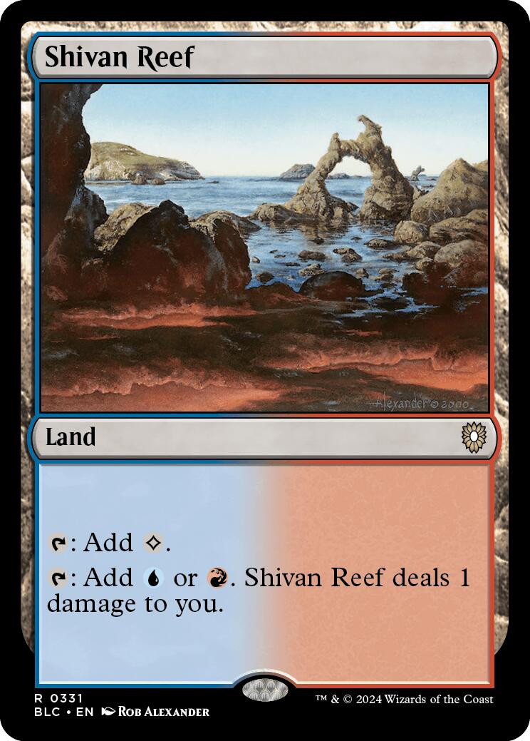 Shivan Reef [Bloomburrow Commander] | Boutique FDB TCG