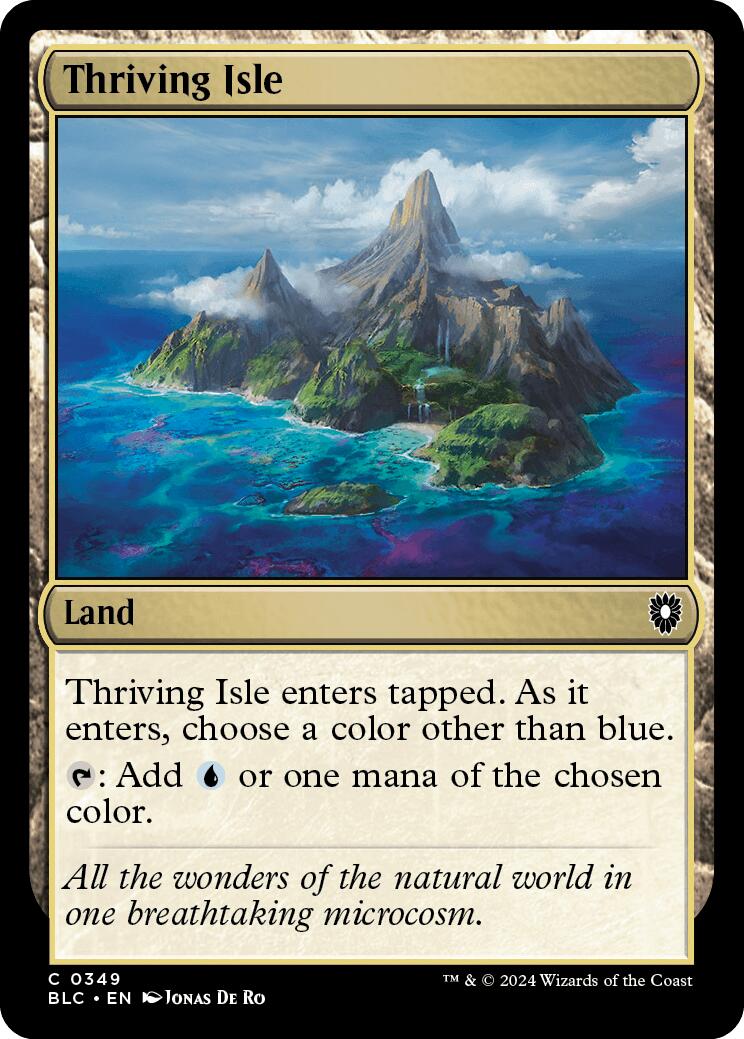 Thriving Isle [Bloomburrow Commander] | Boutique FDB TCG