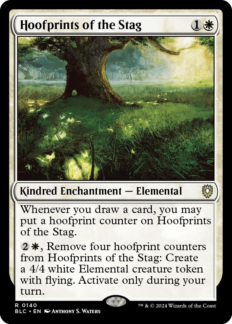 Hoofprints of the Stag [Bloomburrow Commander] | Boutique FDB TCG