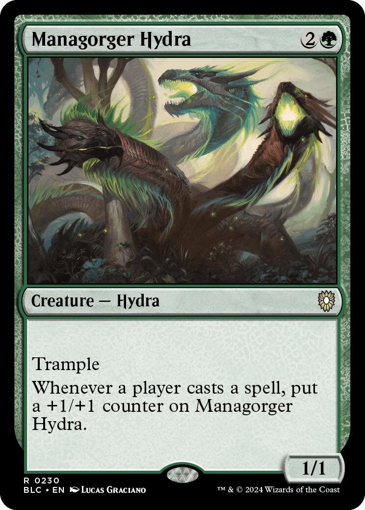 Managorger Hydra [Bloomburrow Commander] | Boutique FDB TCG