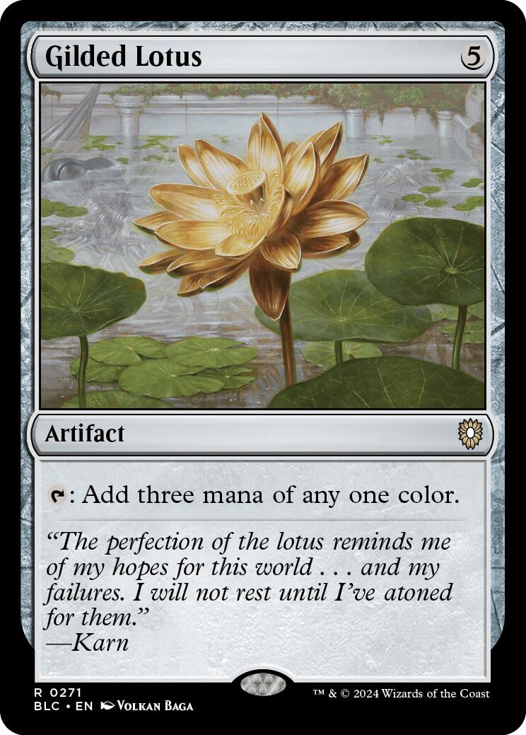 Gilded Lotus [Bloomburrow Commander] | Boutique FDB TCG