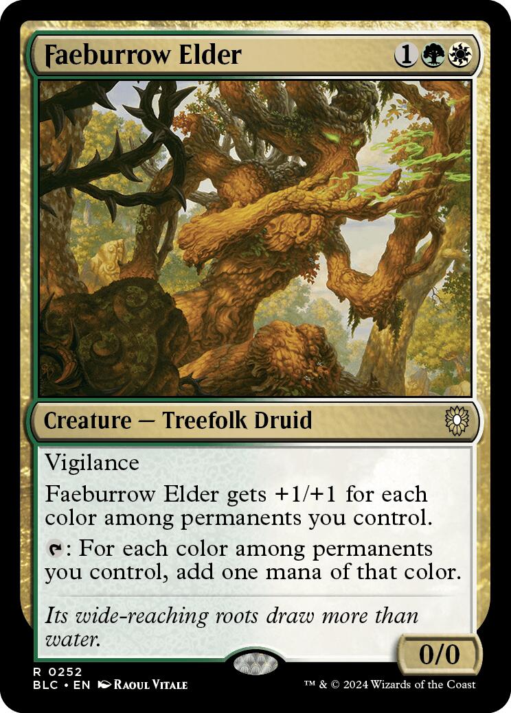 Faeburrow Elder [Bloomburrow Commander] | Boutique FDB TCG