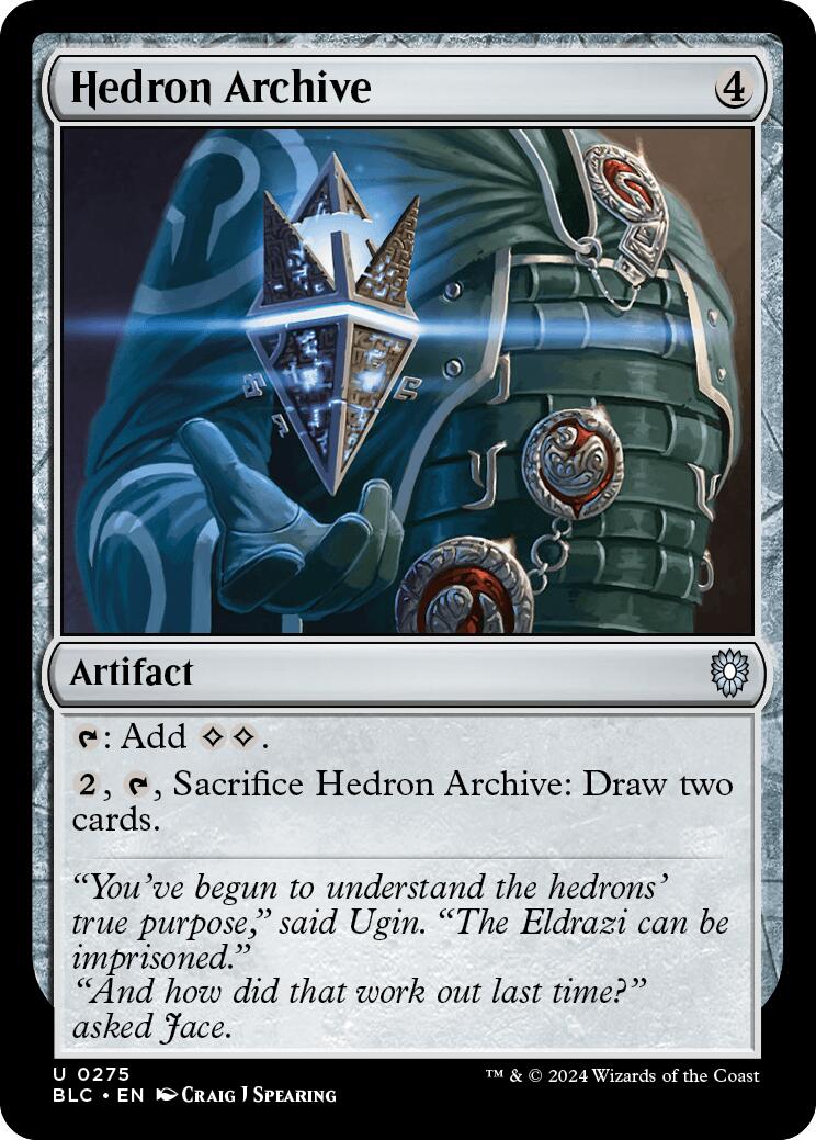 Hedron Archive [Bloomburrow Commander] | Boutique FDB TCG