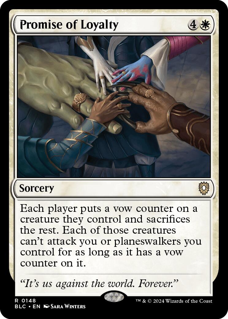 Promise of Loyalty [Bloomburrow Commander] | Boutique FDB TCG