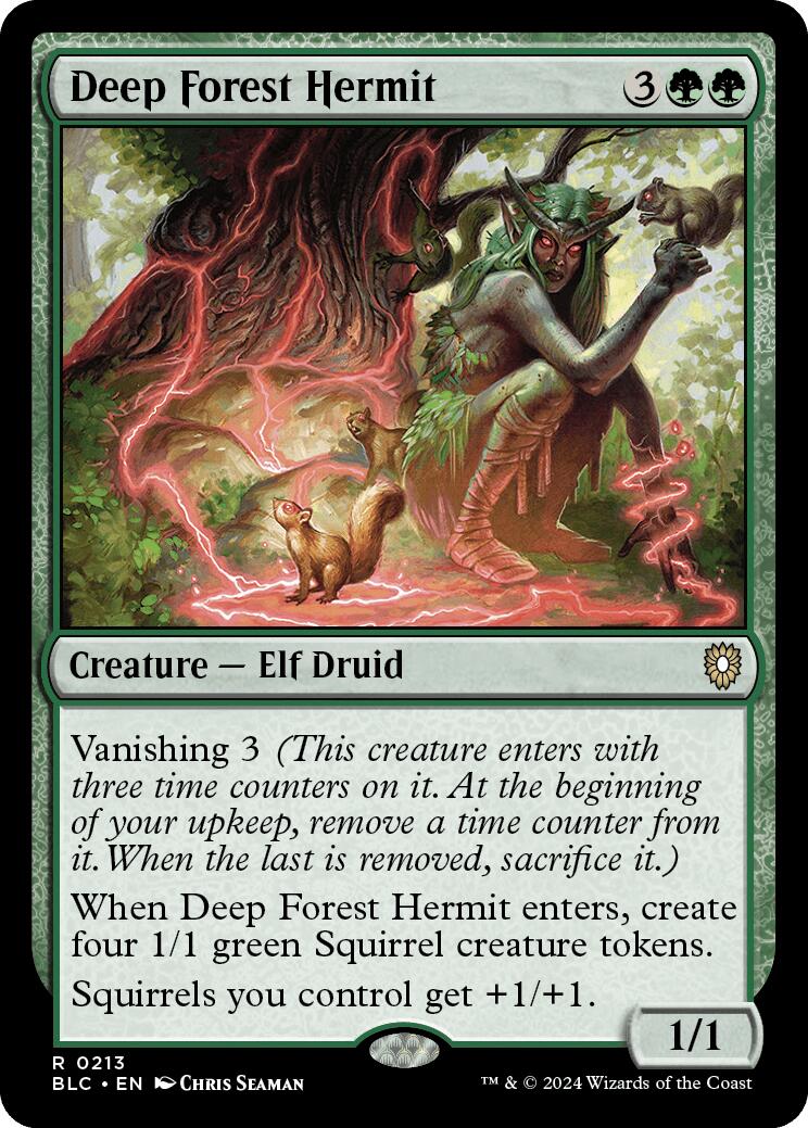 Deep Forest Hermit [Bloomburrow Commander] | Boutique FDB TCG