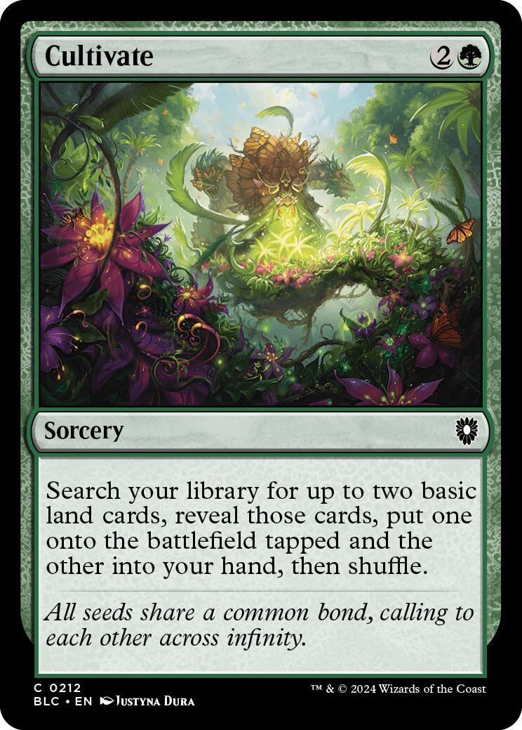 Cultivate [Bloomburrow Commander] | Boutique FDB TCG