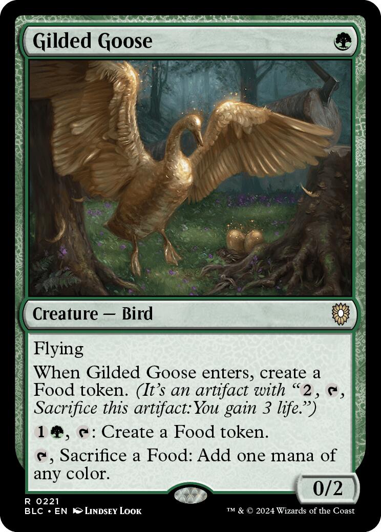 Gilded Goose [Bloomburrow Commander] | Boutique FDB TCG