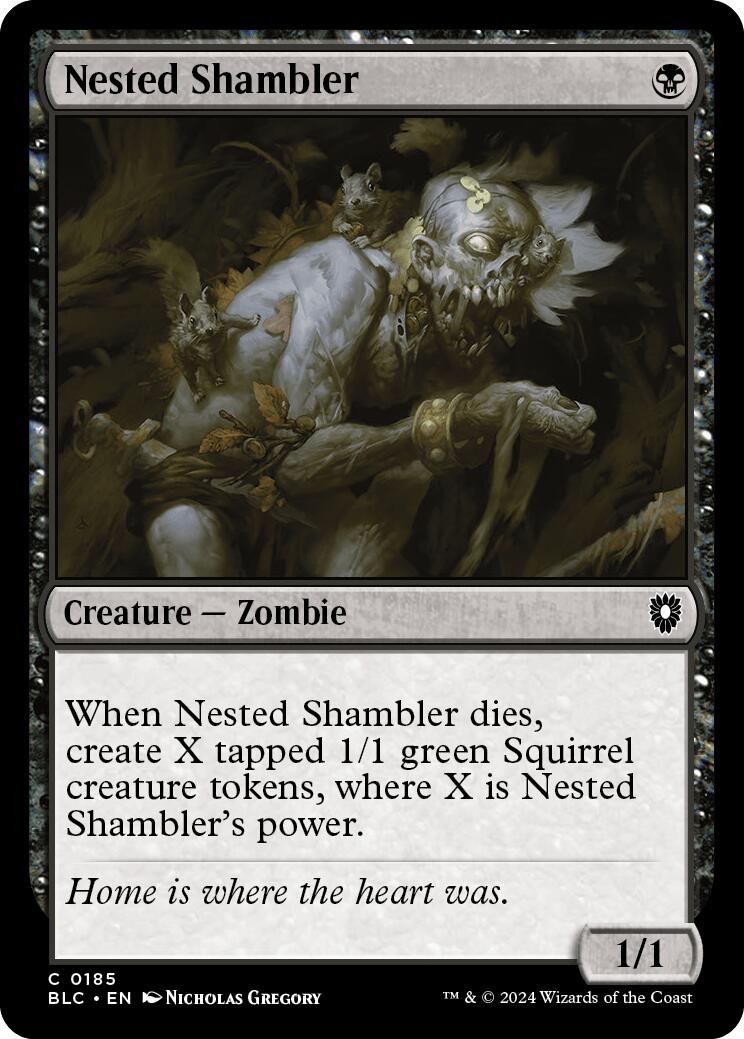 Nested Shambler [Bloomburrow Commander] | Boutique FDB TCG