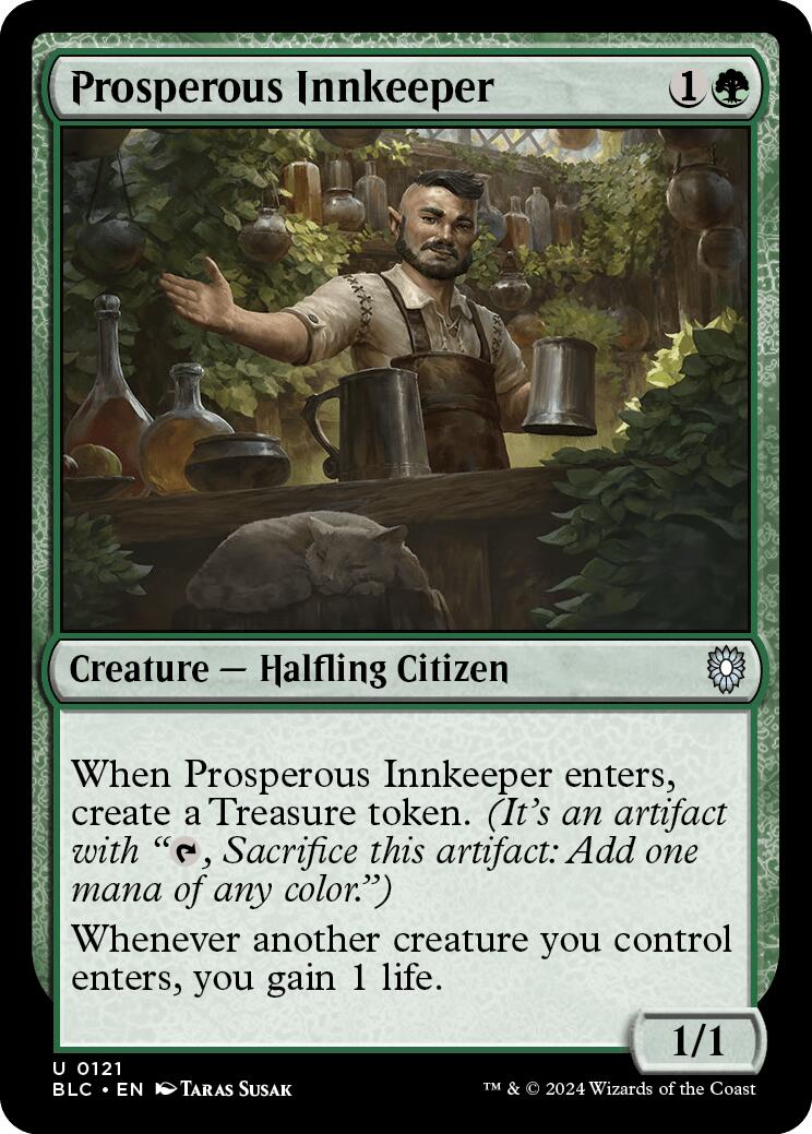 Prosperous Innkeeper [Bloomburrow Commander] | Boutique FDB TCG