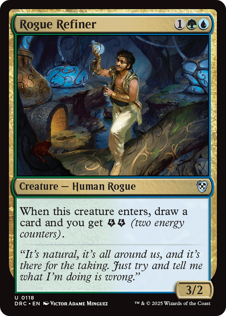 Rogue Refiner [Aetherdrift Commander] | Boutique FDB TCG