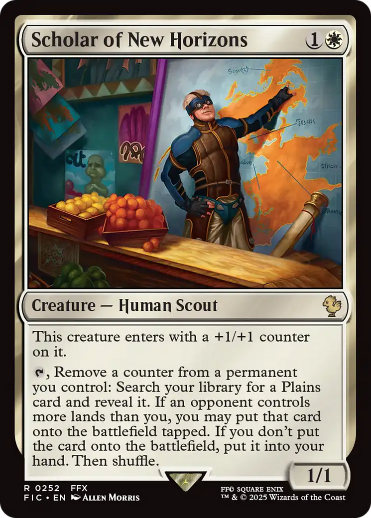Scholar of New Horizons [FINAL FANTASY Commander] | Boutique FDB TCG