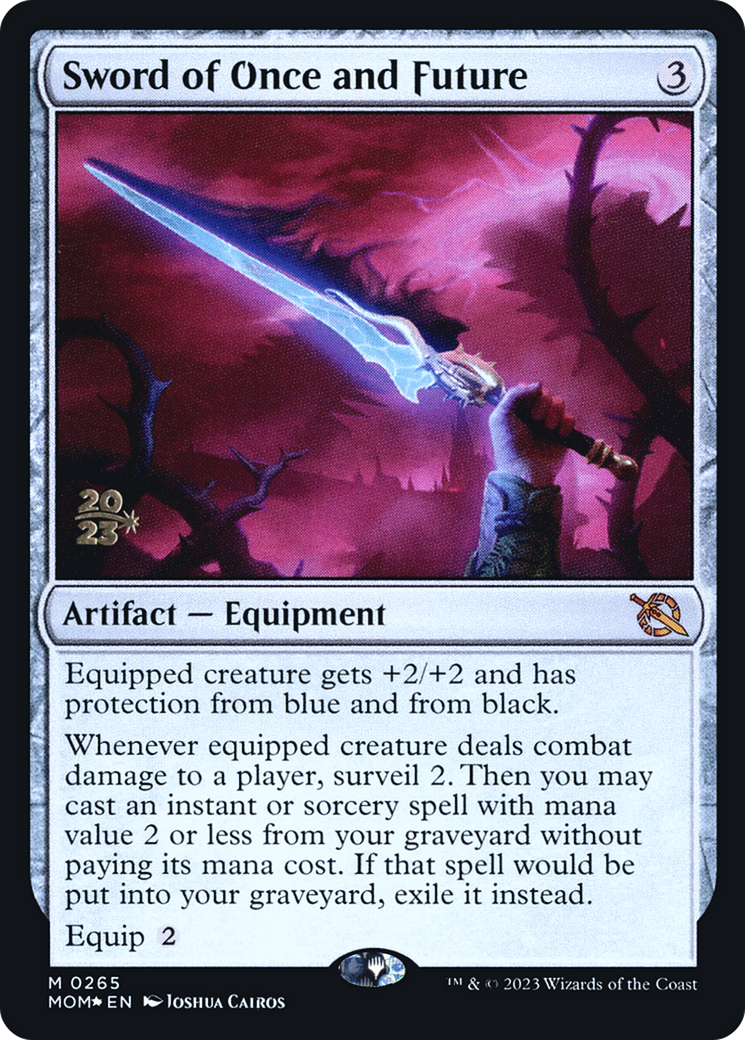 Sword of Once and Future [March of the Machine Prerelease Promos] | Boutique FDB TCG