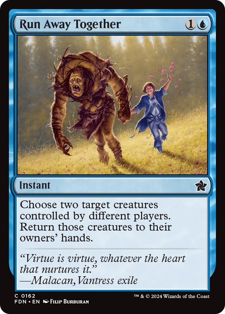 Run Away Together [Foundations] | Boutique FDB TCG