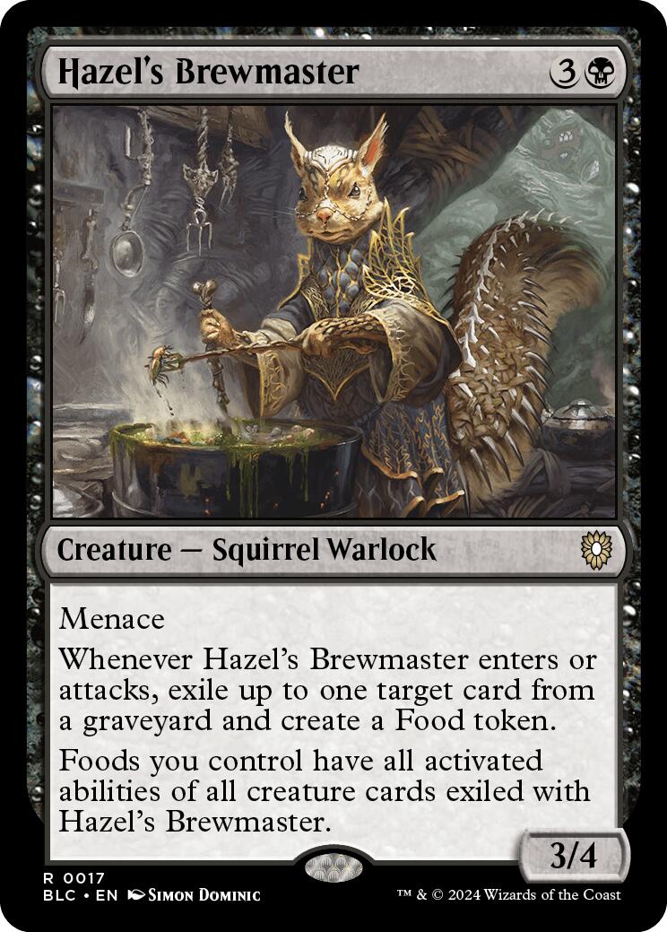 Hazel's Brewmaster [Bloomburrow Commander] | Boutique FDB TCG