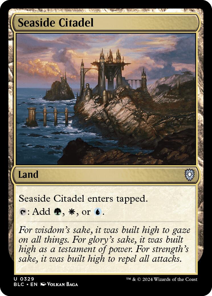 Seaside Citadel [Bloomburrow Commander] | Boutique FDB TCG