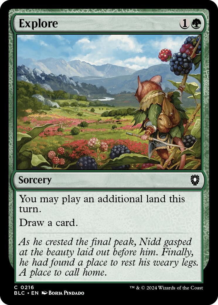 Explore [Bloomburrow Commander] | Boutique FDB TCG