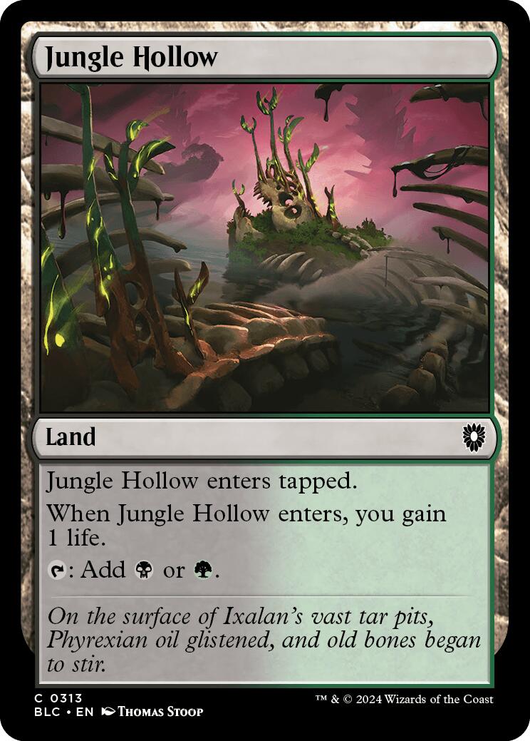 Jungle Hollow [Bloomburrow Commander] | Boutique FDB TCG