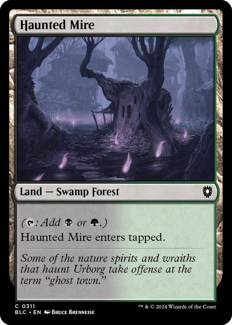 Haunted Mire [Bloomburrow Commander] | Boutique FDB TCG