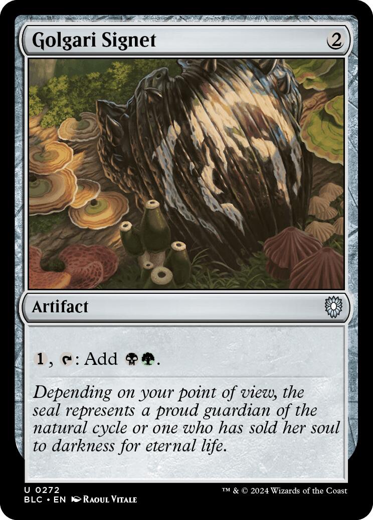 Golgari Signet [Bloomburrow Commander] | Boutique FDB TCG