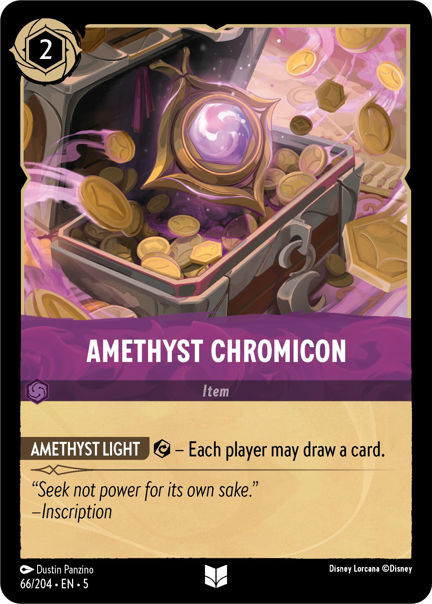 Amethyst Chromicon (66/204) [Shimmering Skies] | Boutique FDB TCG