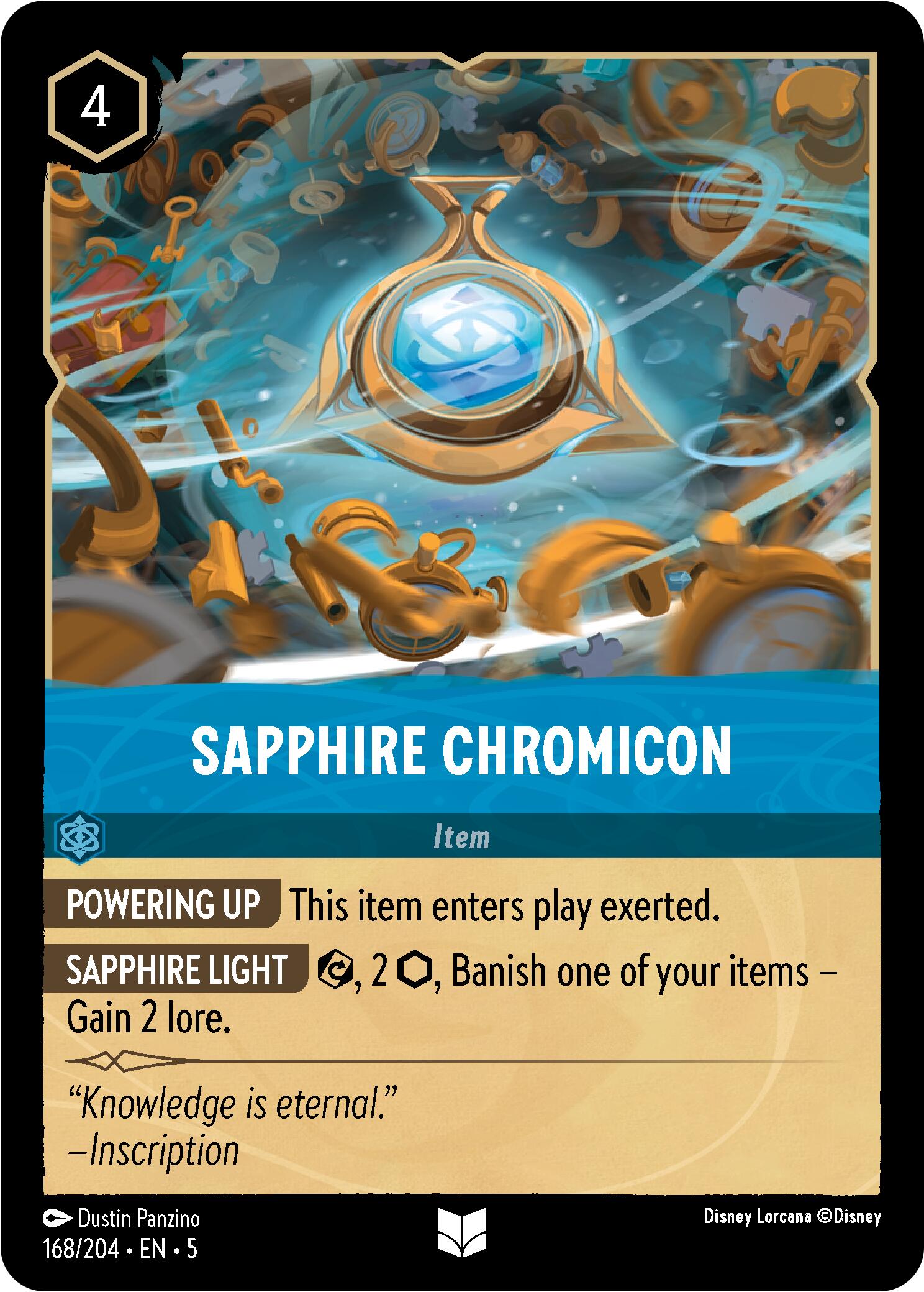 Sapphire Chromicon (168/204) [Shimmering Skies] | Boutique FDB TCG