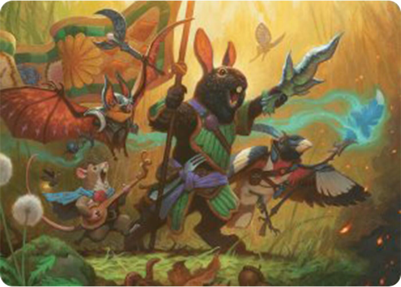 Valley Questcaller Art Card [Bloomburrow Art Series] | Boutique FDB TCG