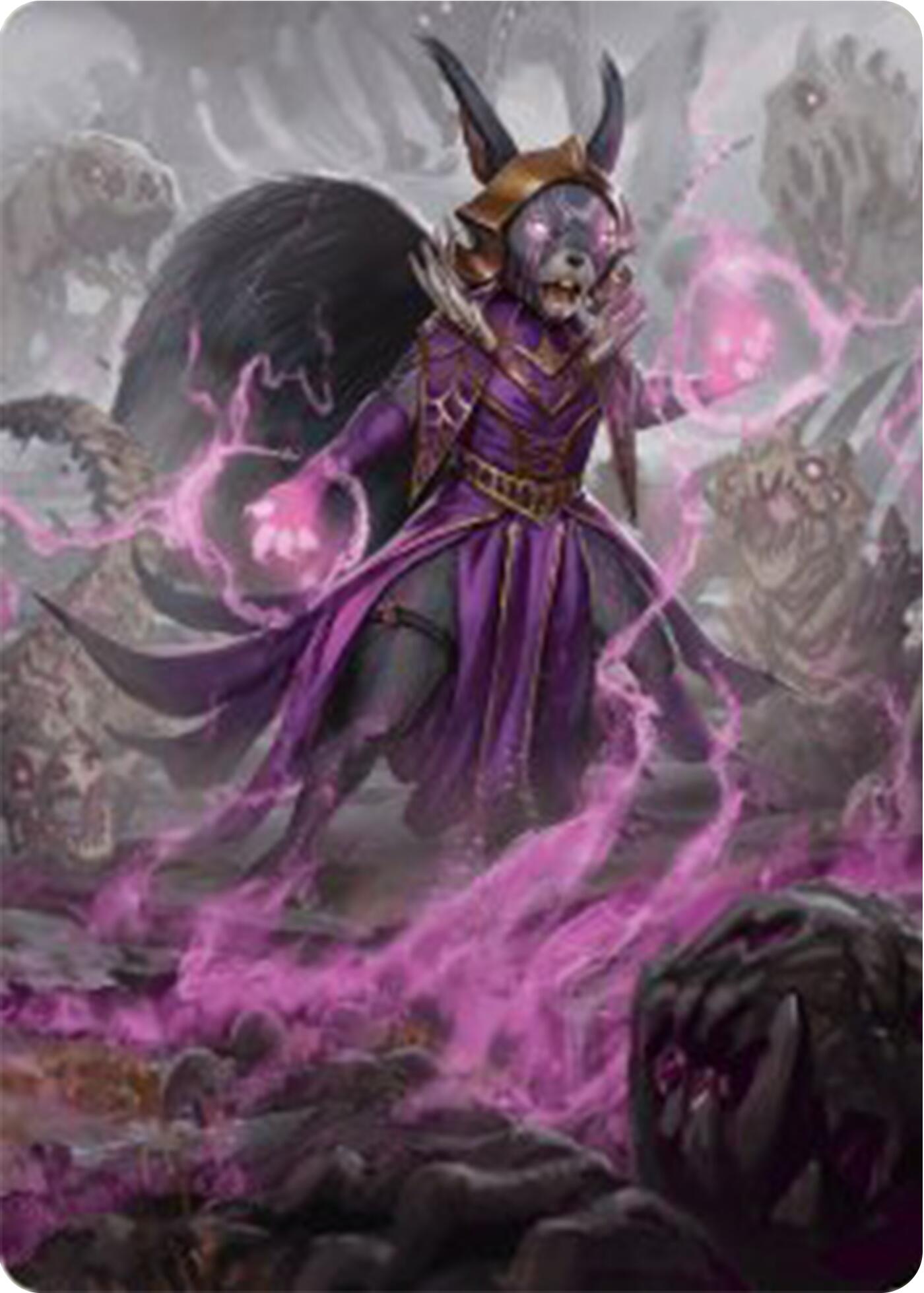 Liliana of the Dark Realms Art Card [Bloomburrow Art Series] | Boutique FDB TCG