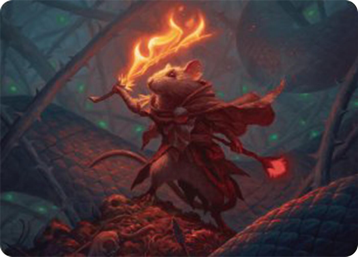 Emberheart Challenger Art Card [Bloomburrow Art Series] | Boutique FDB TCG