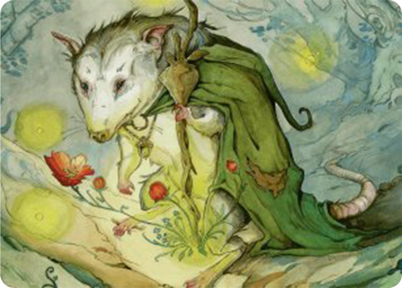 Tender Wildguide Art Card [Bloomburrow Art Series] | Boutique FDB TCG