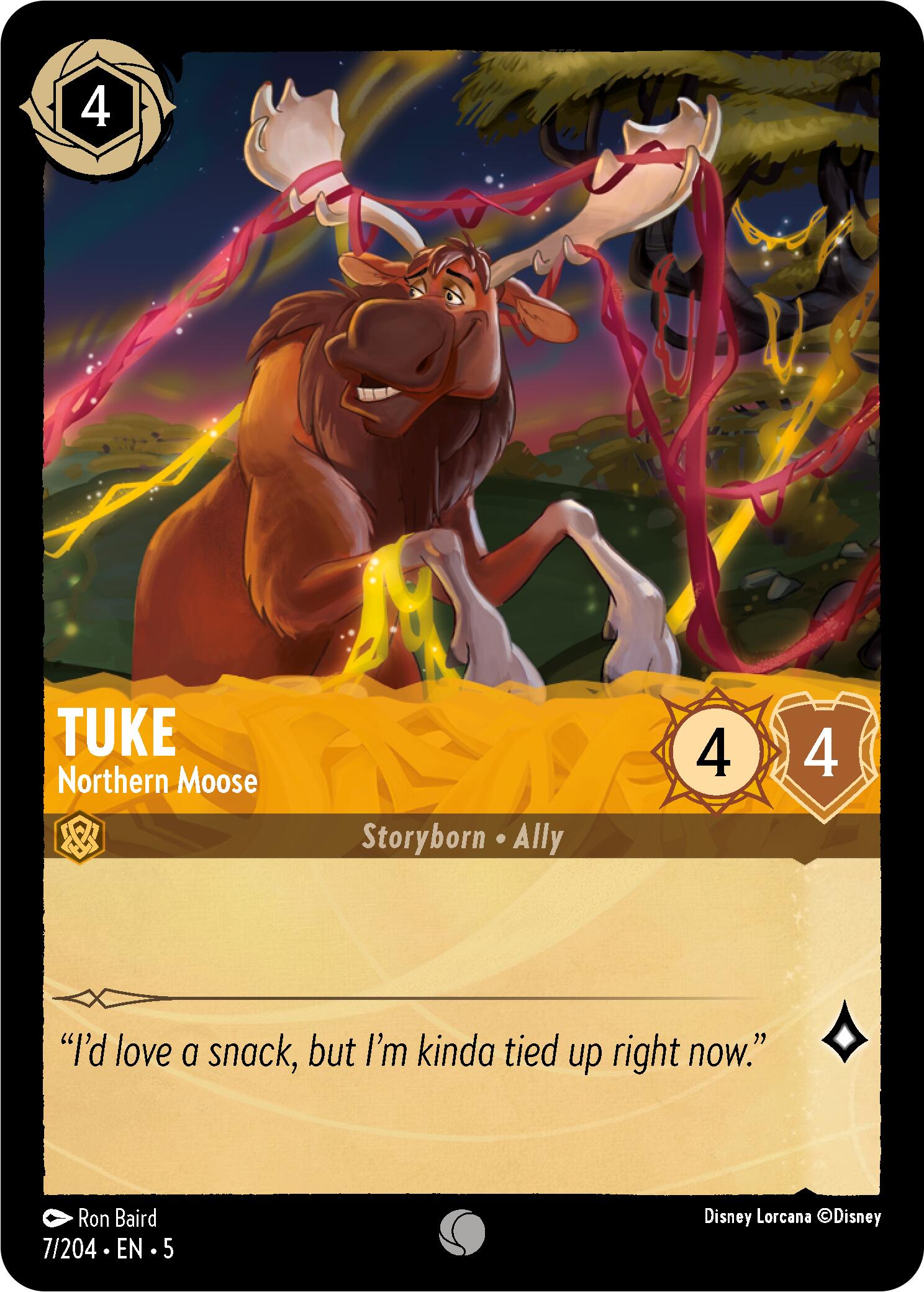 Tuke - Northern Moose (7/204) [Shimmering Skies] | Boutique FDB TCG