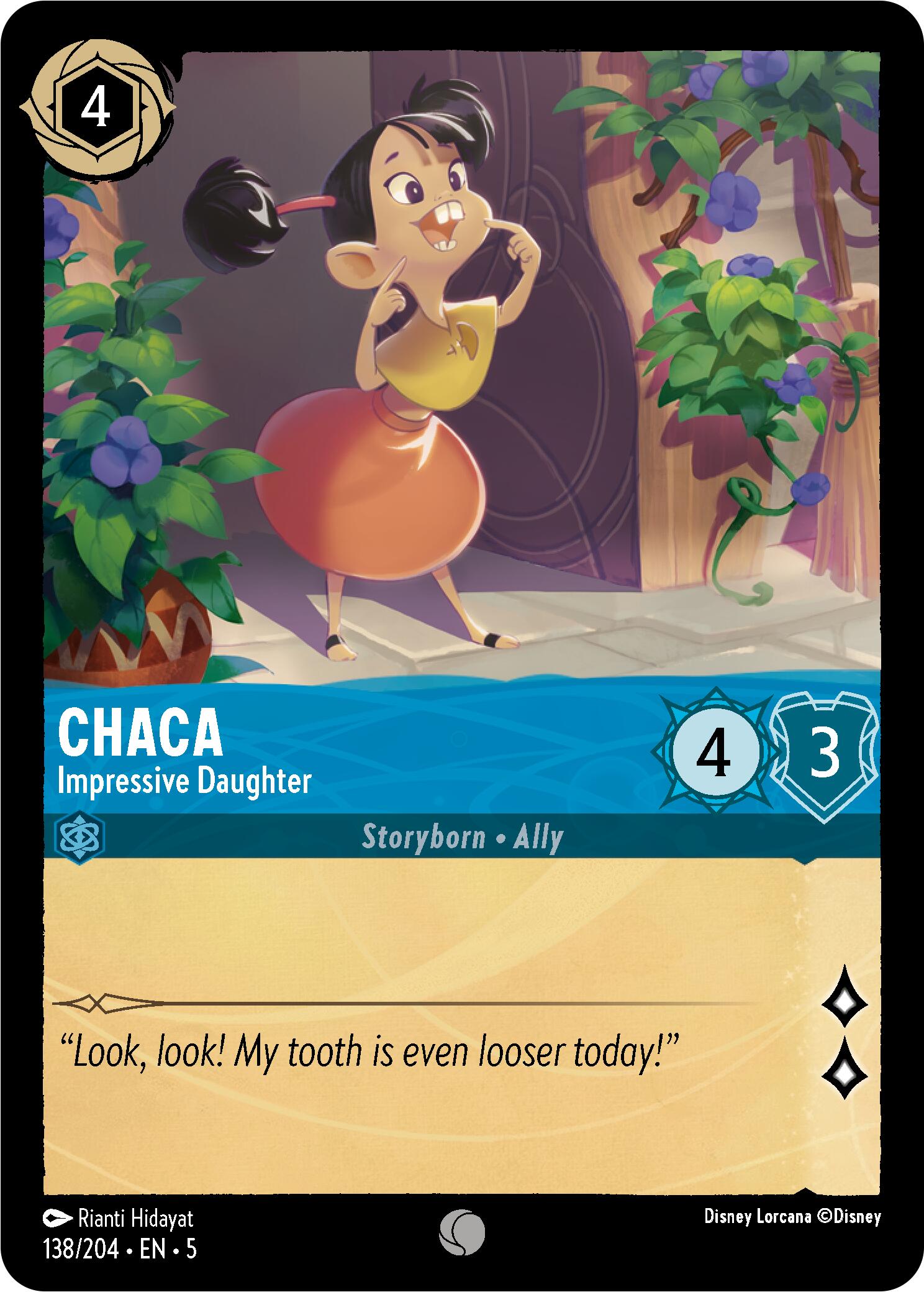 Chaca - Impresive Daughter (138/204) [Shimmering Skies] | Boutique FDB TCG