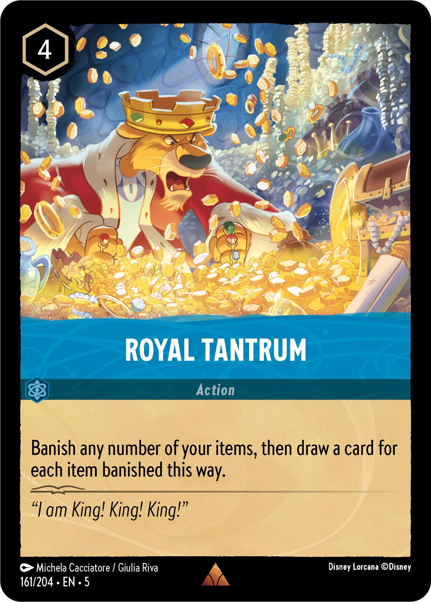 Royal Tantrum (161/204) [Shimmering Skies] | Boutique FDB TCG